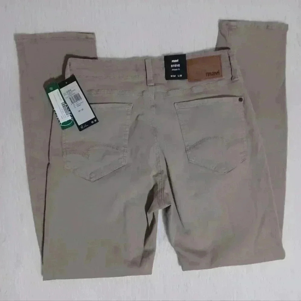 Mavi Steve Athletic Relaxed Fit Stretch Jeans - Picture 6 of 7